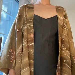 E AND J Vintage Silk kimono jacket One-of-a-kind